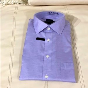 Men’s 16-35 lavender dress shirt